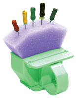 (imagen para) Kit Organizador para Endodoncia - Verde con Anillos